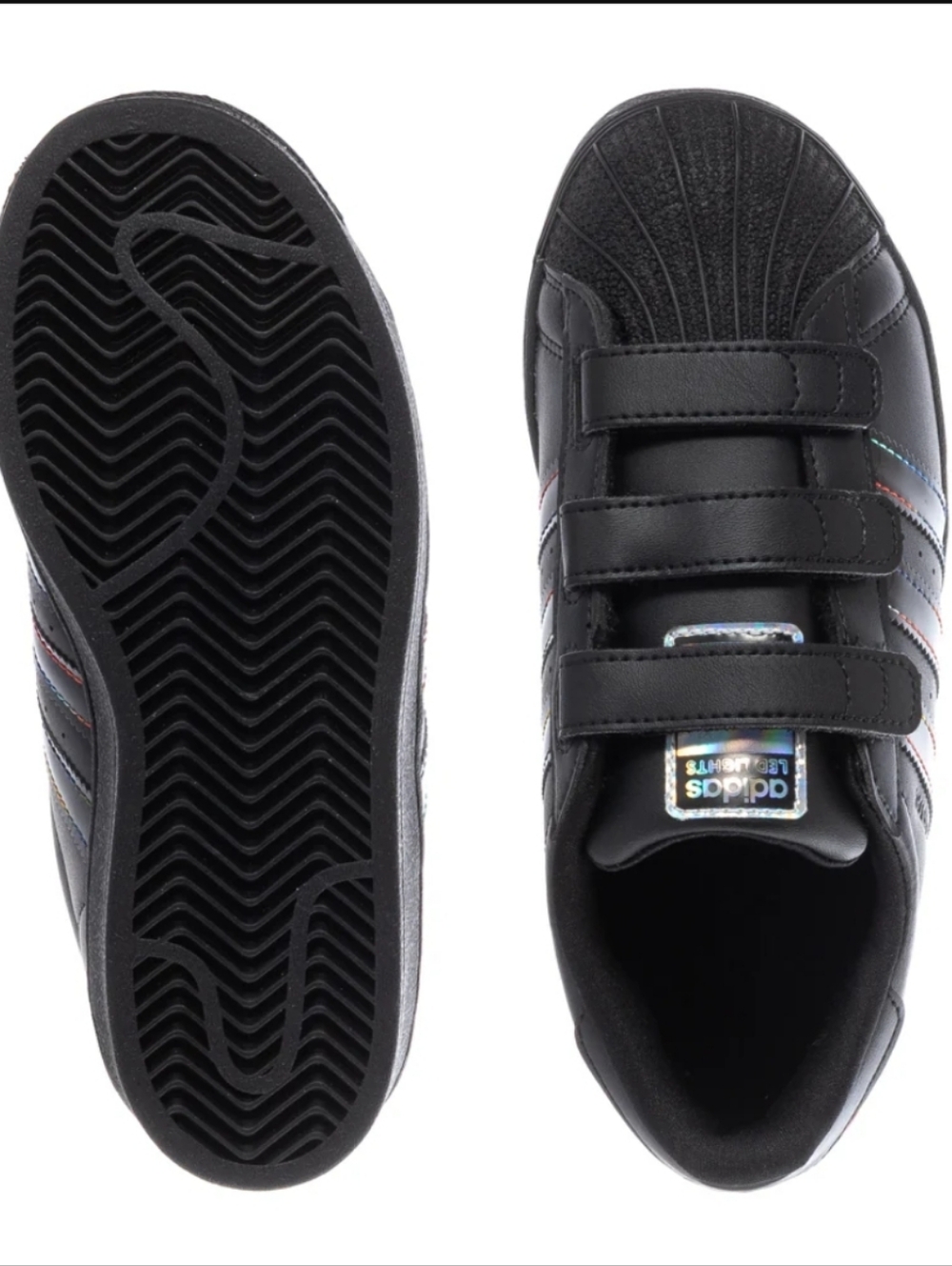 ADIDAS Superstar LED Lights - Kids 12 - Picture 4 of 7